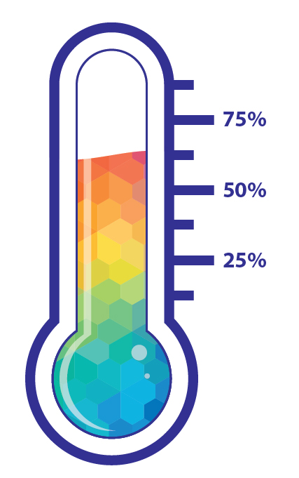Progress Thermometer