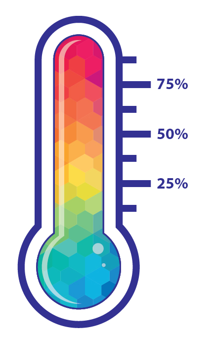 Progress Thermometer