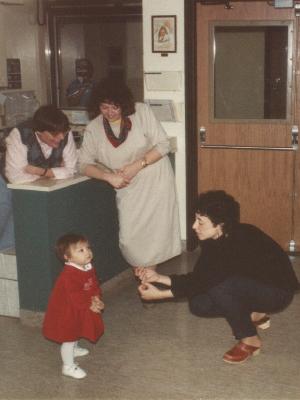 My first steps taken towards Dr Ann Thompson